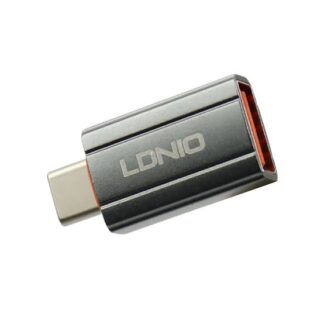تبدیل OTG تایپ سی به USB الدینیو LDNIO LC140 USB Convertor USB A to Type-C Adapter