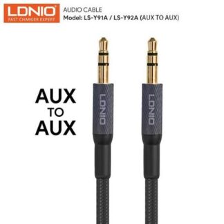 کابل انتقال صدا AUX الدنیو LDNIO مدل LS-Y91A یک متری